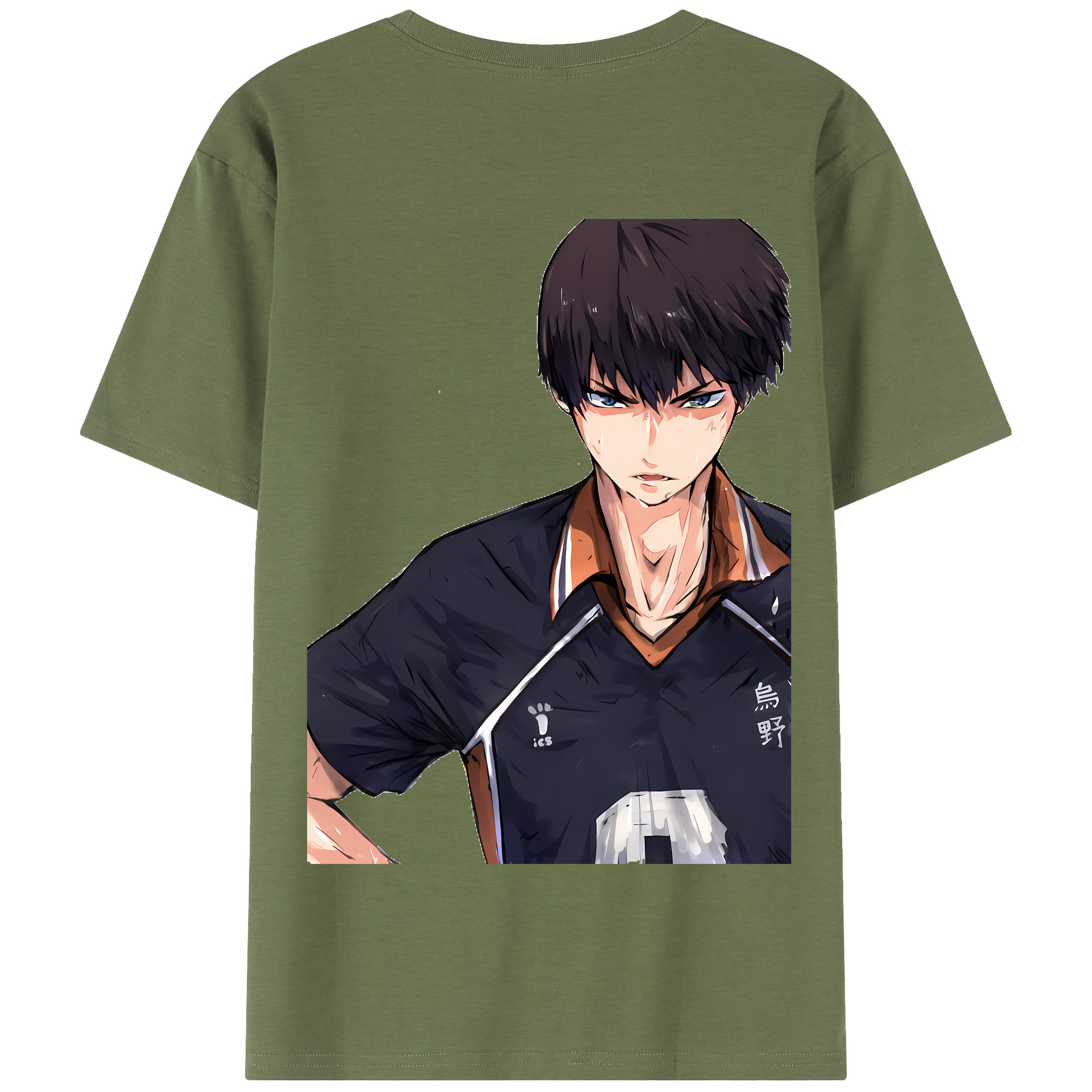 （画像用） ハイキュー!! Haikyu!! 綿100％半袖Tシャツ（背面プリント）